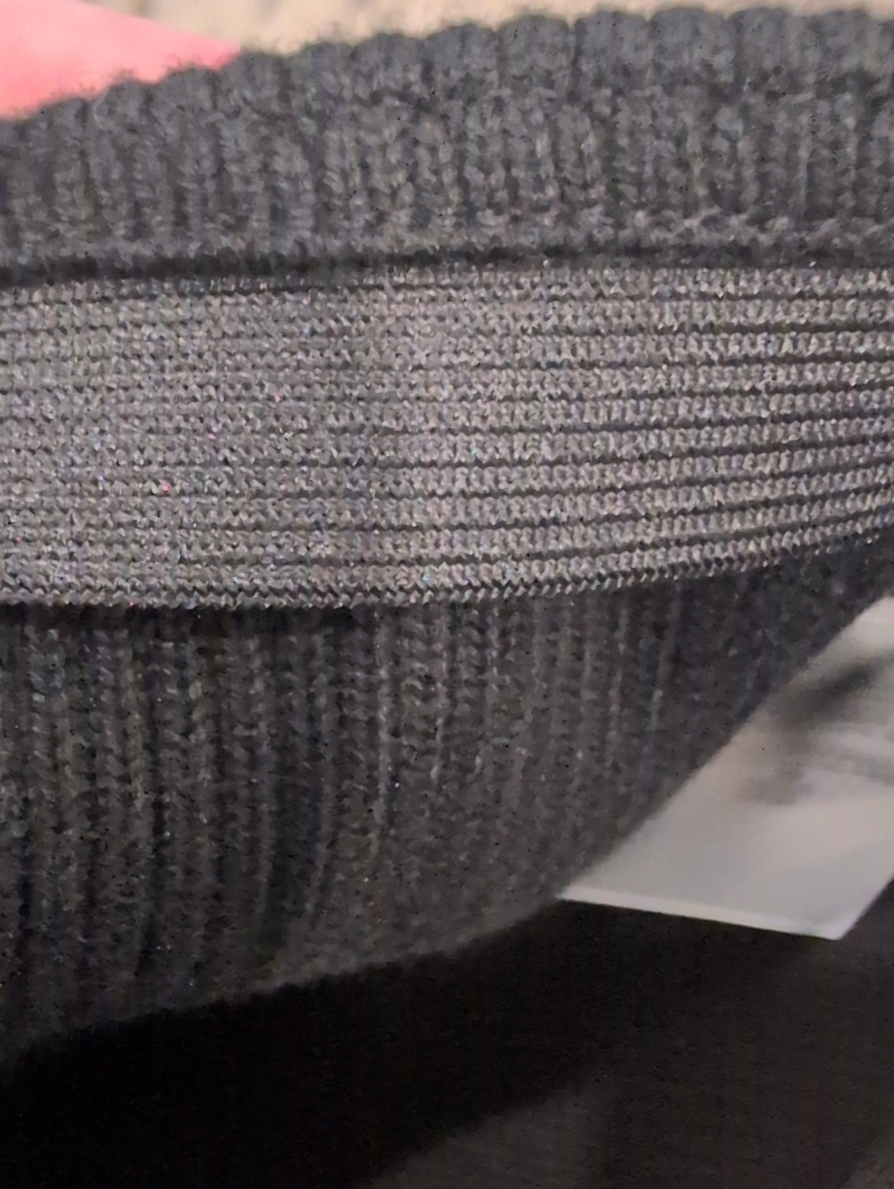 Fear of God Essentials logo-patch ribbed Knit crop top Black Like New - Picture 7 of 10